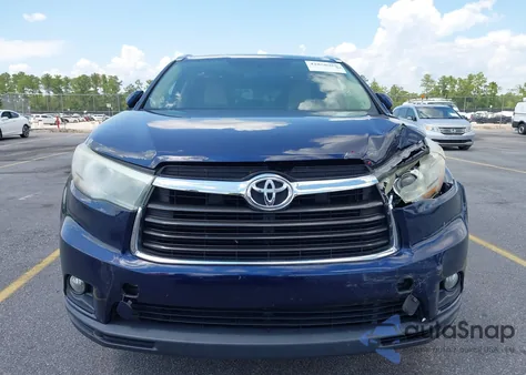 2016 Toyota Highlander Xle V6 from USA, damaged, VIN 5TDKKRFH4GS175976